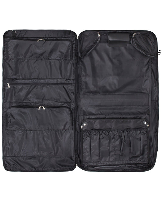 HELIUM DLX 45-Inch Deluxe Garment Bag, Black